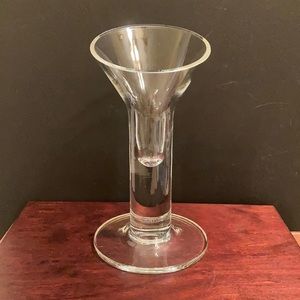 Krosno Poland abstract lead crystal vase
